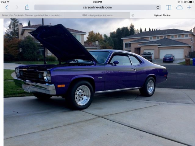 1973 Plymouth Duster (Purple/Black)