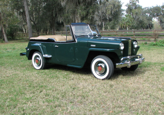 1949 Willys Jeepster (Green/Black)