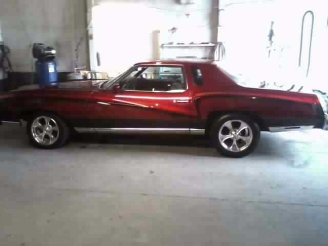 1976 Chevrolet Monte Carlo (Red/Red)