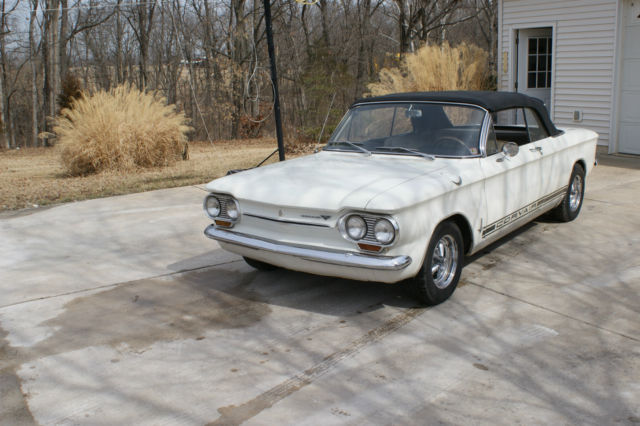 1963 Chevrolet Corvair (White/Gold)