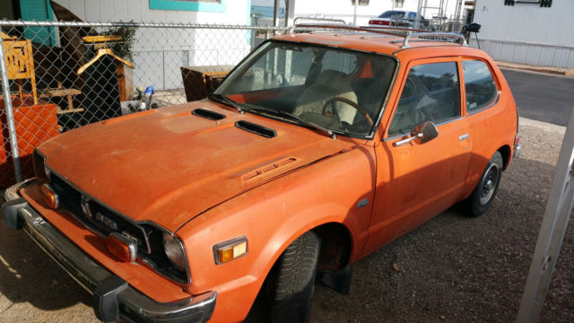 1975 Honda Civic (Orange/Black)