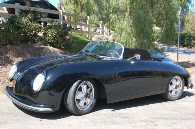 1957 Porsche 356 (Black/Gray)