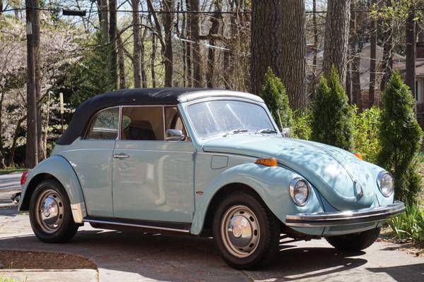 1971 Volkswagen Beetle - Classic (Blue/Black)