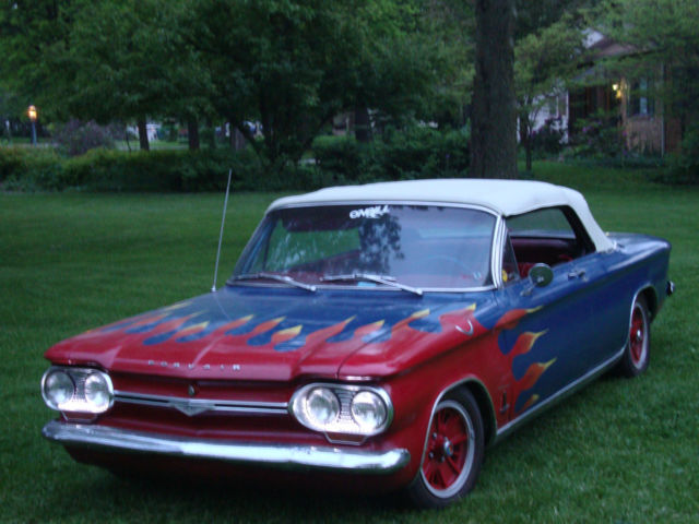 1964 Chevrolet Corvair (Blue/Red)
