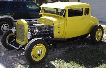 1929 Ford Model A (Terquoise/white/Yellow)