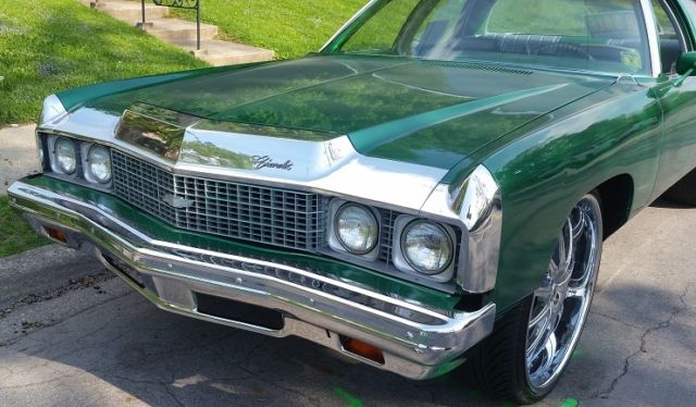 1973 Chevrolet Impala (Candy Green/Gray / Green)
