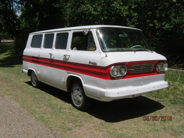 1962 Chevrolet Corvair (white and red/Gold)