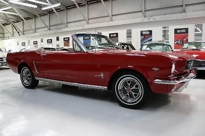 1964 Ford Mustang (Red/Light Beige Pony Interior)