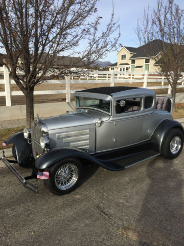 1930 Ford Model A (Omni brown with flattener/Light blue)