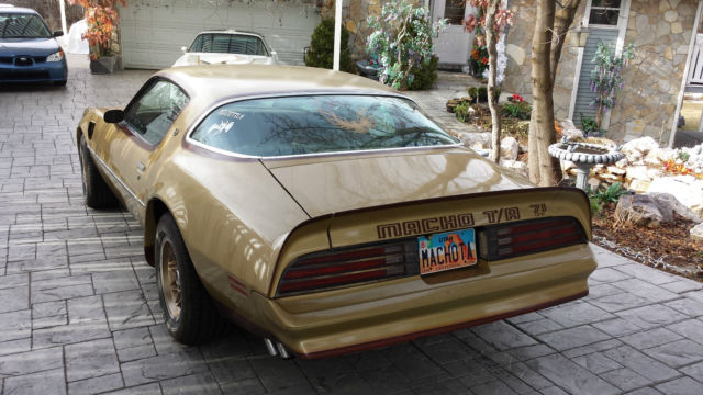 Seller Of Classic Cars 1978 Pontiac Trans Am Gold Tan
