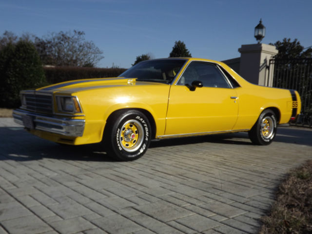 1979 Chevrolet El Camino (Yellow/Brown)