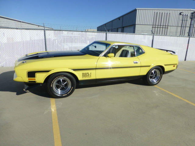 Grabber yellow ford mustang #3