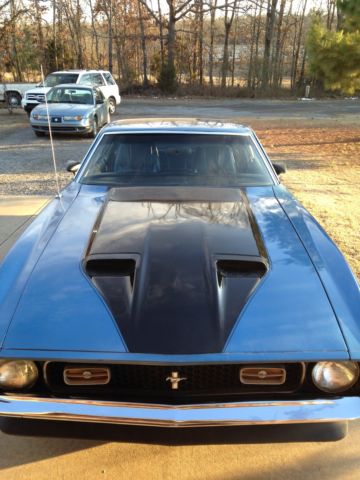 1971 Ford Mustang (Blue/Black)
