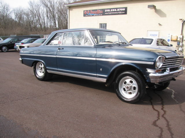 1963 Chevrolet Nova (Blue/Blue)