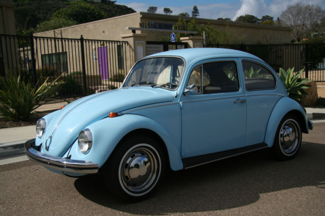 1969 Volkswagen Beetle - Classic (baby blue/Black)