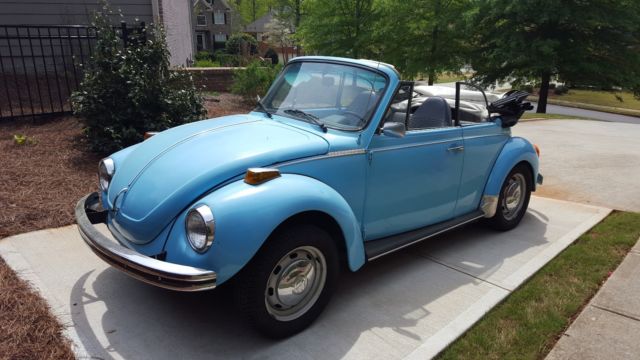 1973 Volkswagen Beetle - Classic (Blue/Black)