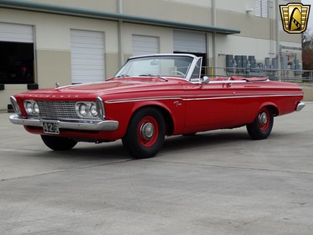 1963 Plymouth Fury (Red/Red)