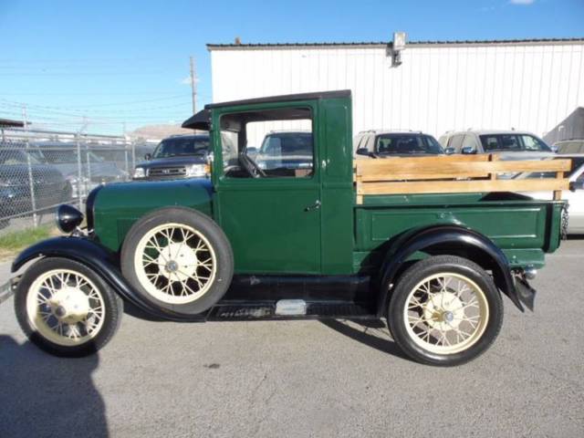 1929 Ford truck A (Green/Brown)