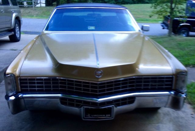 1968 Cadillac Eldorado (Gold/Black)