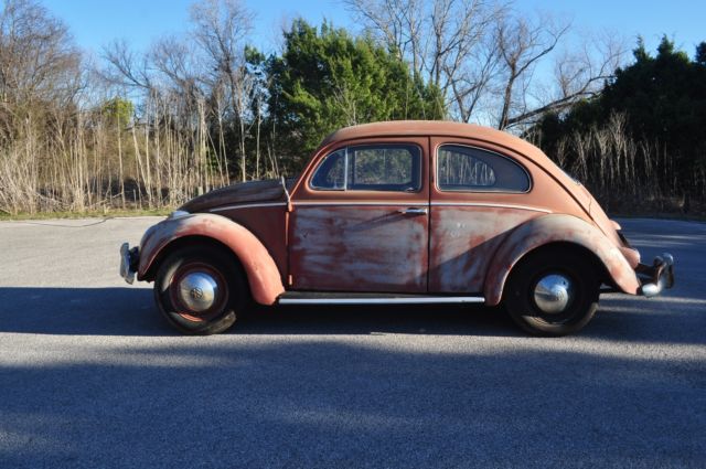 1959 Volkswagen Beetle - Classic (Red/Gray)