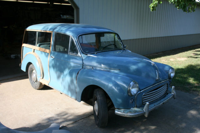 1960 Morris Traveller (blue/Gray)