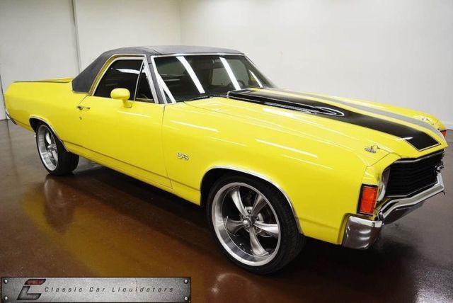 1972 Chevrolet El Camino (Yellow/Black)