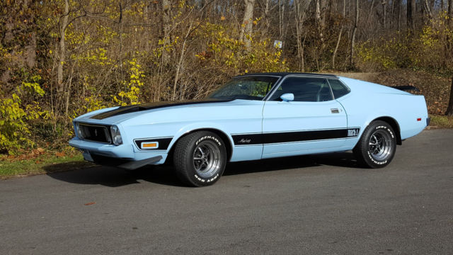 1973 Ford Mustang (Blue/Black)