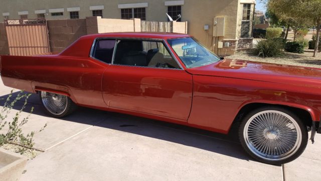 1969 Cadillac DeVille (UNFINISHED/Red)