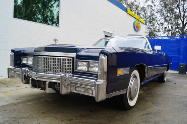 1975 Cadillac Eldorado (Commodore Blue Metallic/Antique Dark Blue)