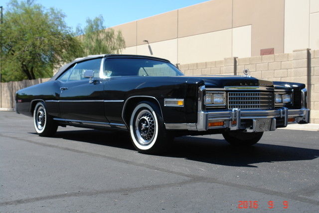 1978 Cadillac Eldorado (Black/Black)