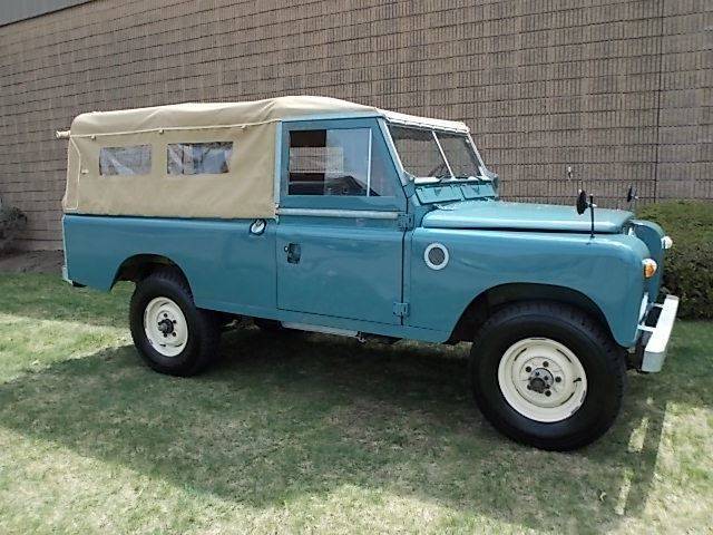 1959 Land Rover 109 Long Wheel Base (Green/Gray)