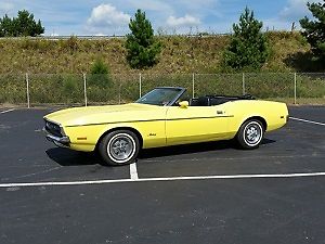 1971 Ford Mustang (Yellow/--)