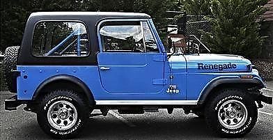 1978 Jeep CJ (Blue/Blue)