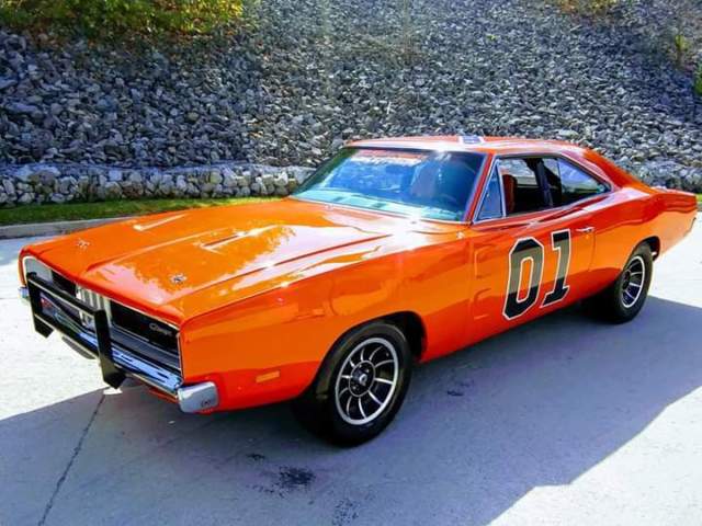 1969 Dodge Charger (Orange/Black)