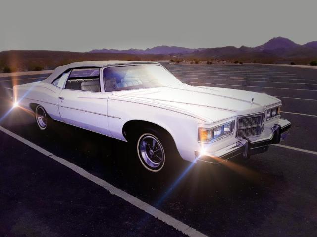 1975 Pontiac Grandville (White/White Leather)