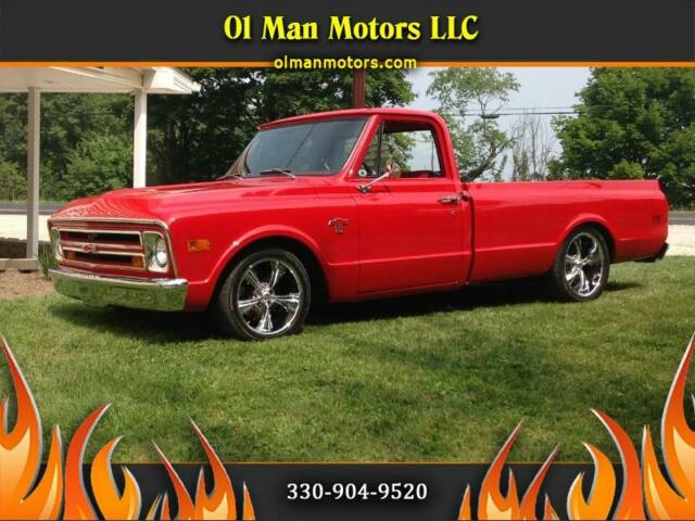 1968 Chevrolet C-10 (Red/Red)