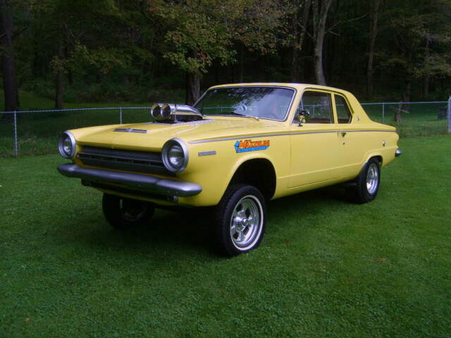 1964 Dodge Dart (Yellow with Ram Charger Stripes/Tan Cloth Excellent Condition)