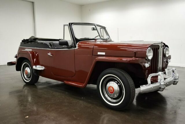 1949 Willys Jeepster (Maroon/--)