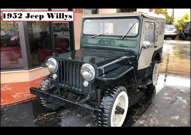 1952 Jeep Willys (Green/Tan)