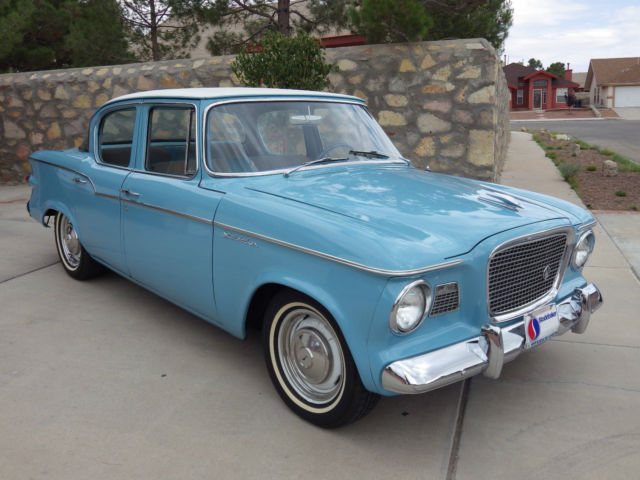 1959 Studebaker SEDAN (BAHAMA BLUE/Gray)