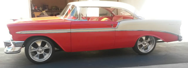 1956 Chevrolet Bel Air/150/210 (Red/Cream/Red/Cream)