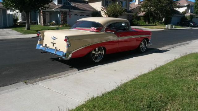 1956 Chevrolet Bel Air/150/210 (Red/Cream/Red/Cream)