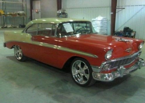 1956 Chevrolet Bel Air/150/210 (Red/Cream/Red/Cream)
