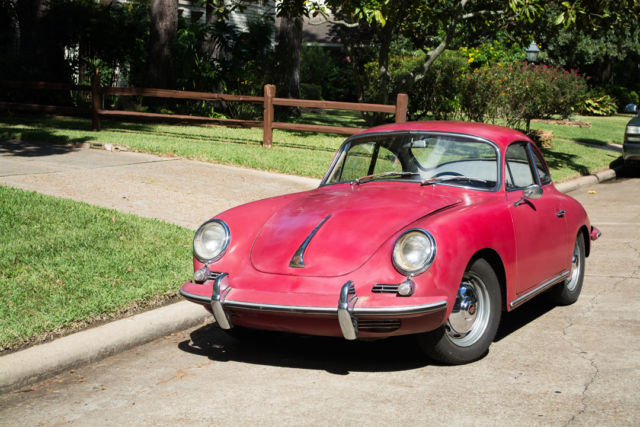 1963 Porsche 356 (Red/Cream)
