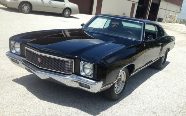 1971 Chevrolet Monte Carlo (Black/Black)