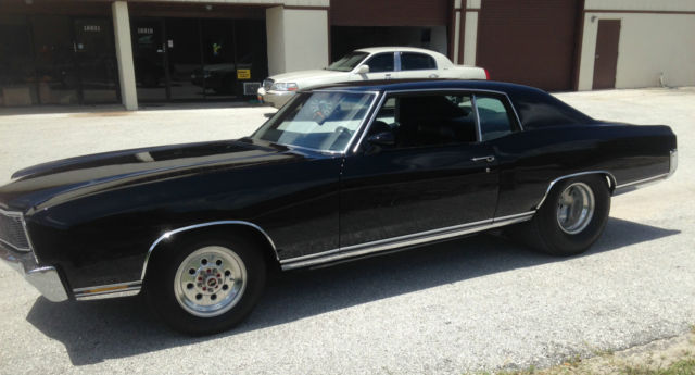 1971 Chevrolet Monte Carlo (Black/Black)