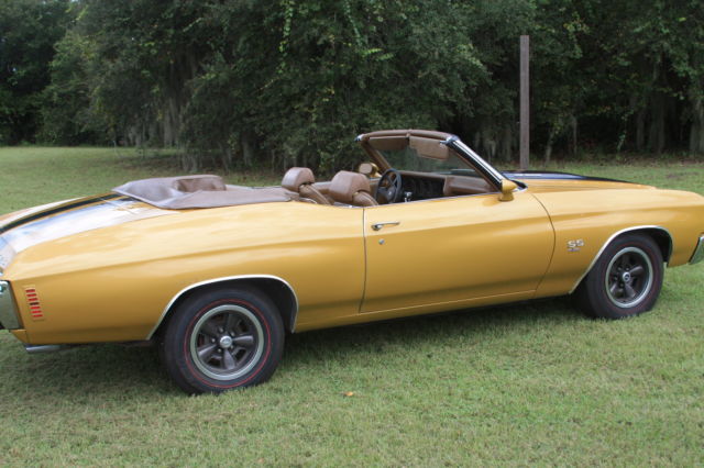 1971 Chevrolet Chevelle (Gold/Gold)