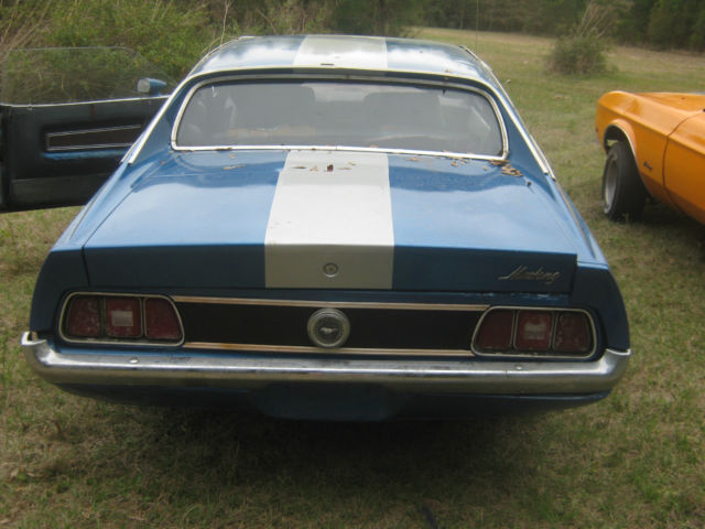 1971 Ford Mustang (Orange/Blue/Black/Blue)