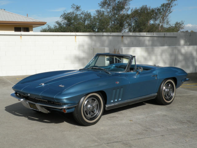 1966 Chevrolet Corvette (Blue/Blue)