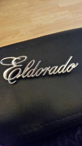 1975 Cadillac Eldorado (Yellow/white and black)